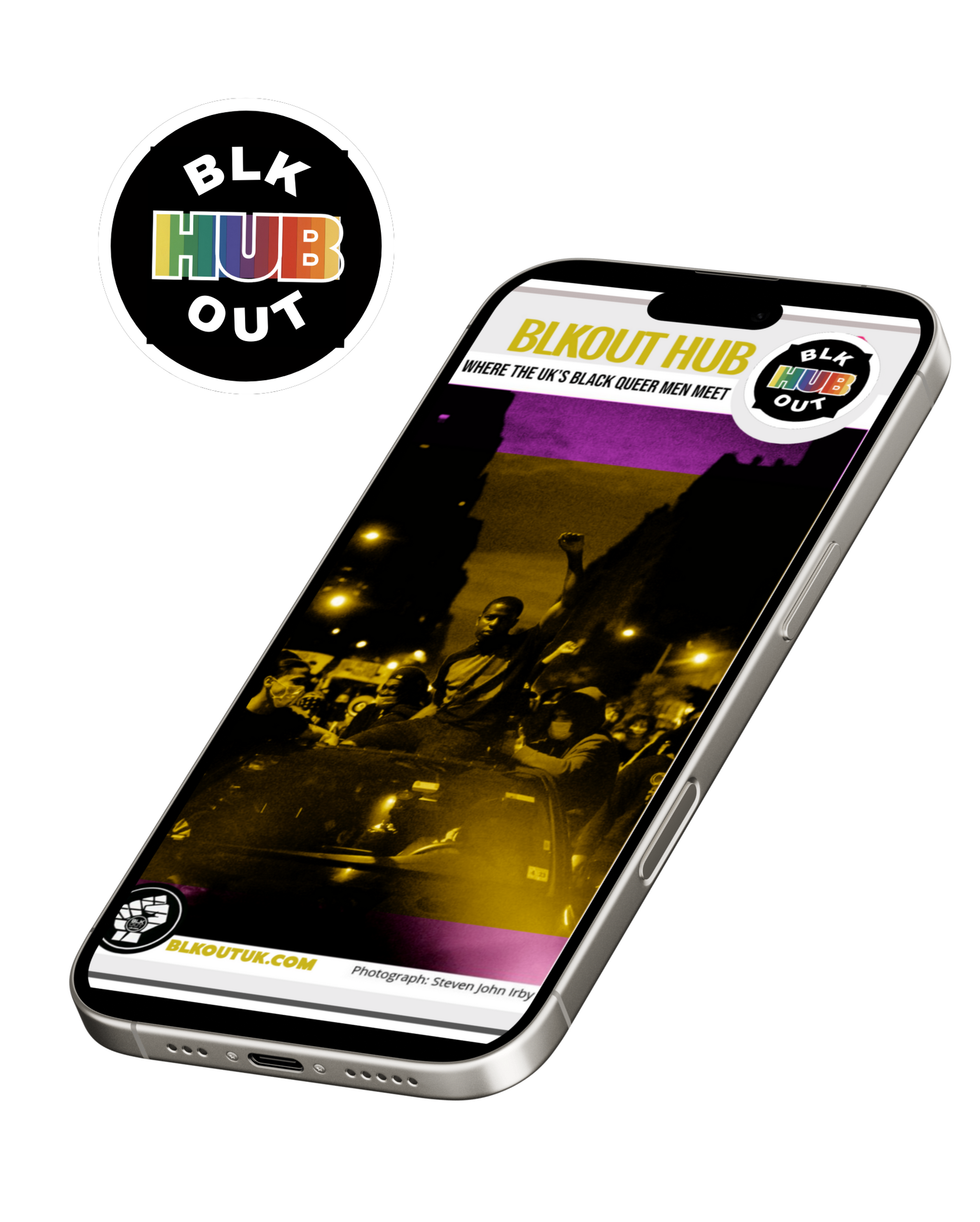 blkouthub smartphone